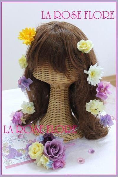 画像1: ラプンツェルのヘッドドレス